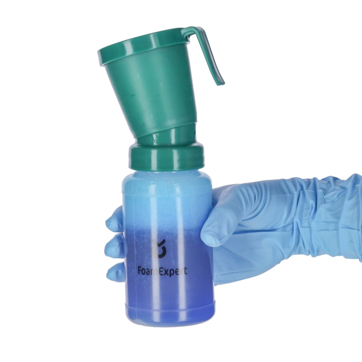 Pahar pentru dezinfecția mameloanelor, FoamExpert (cu spumă), 300 ml