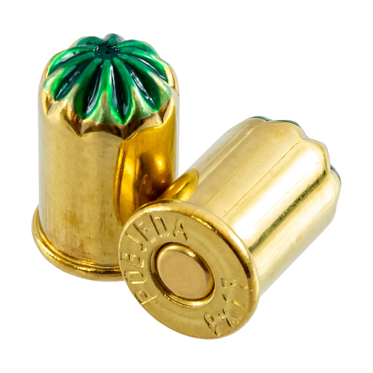 Capse asomator, verde, pentru animale cu talie mică. Calibru 9 × 17 mm, MaxxTech, 50 buc.