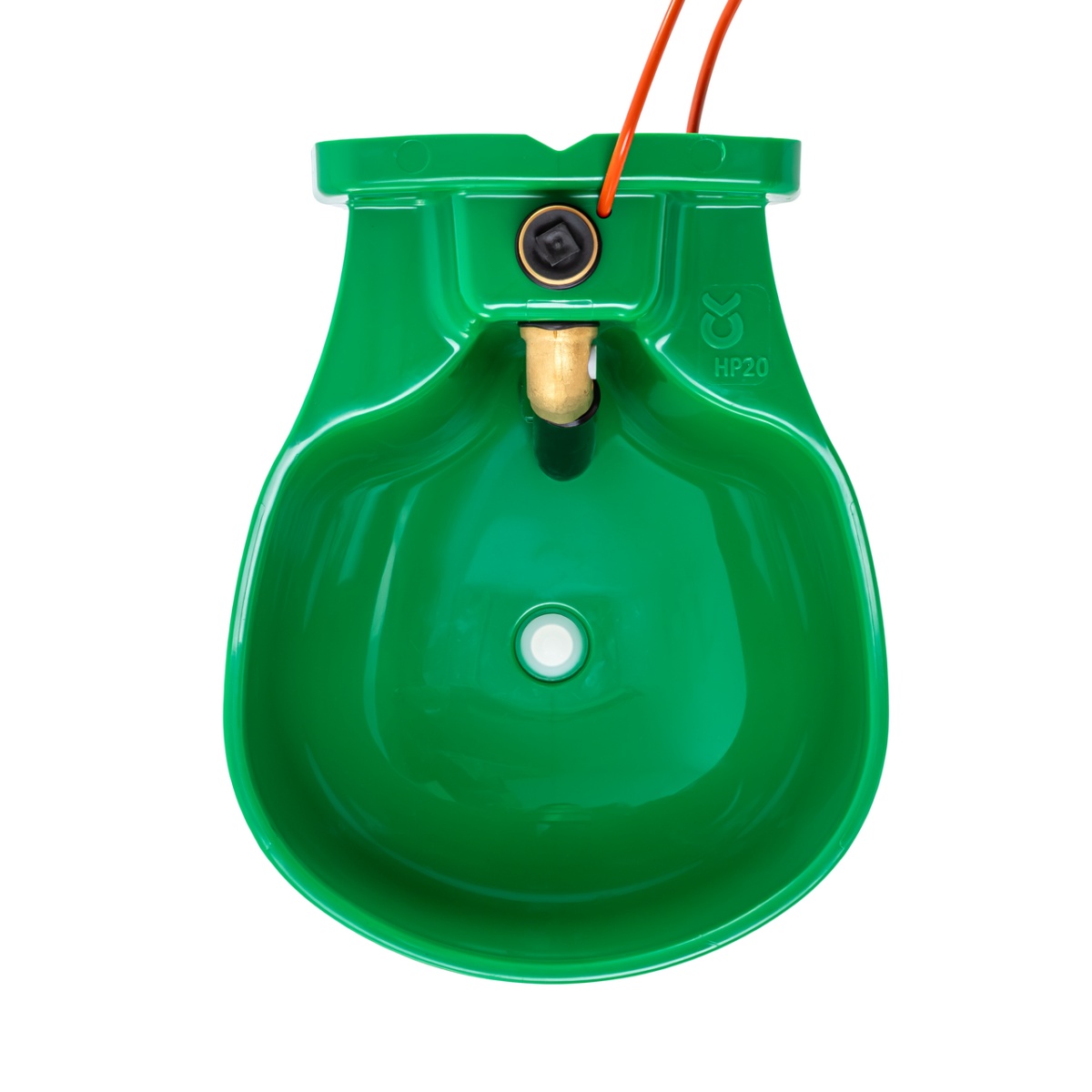 Adăpătoare anti-îngheț cu supapă cilindrică și țeavă de încălzire, 2,8 litri