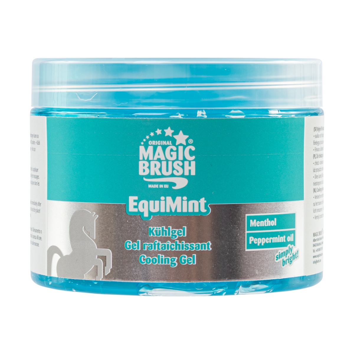 Gel pentru cai, MagicBrush Equimint, 500 ml
