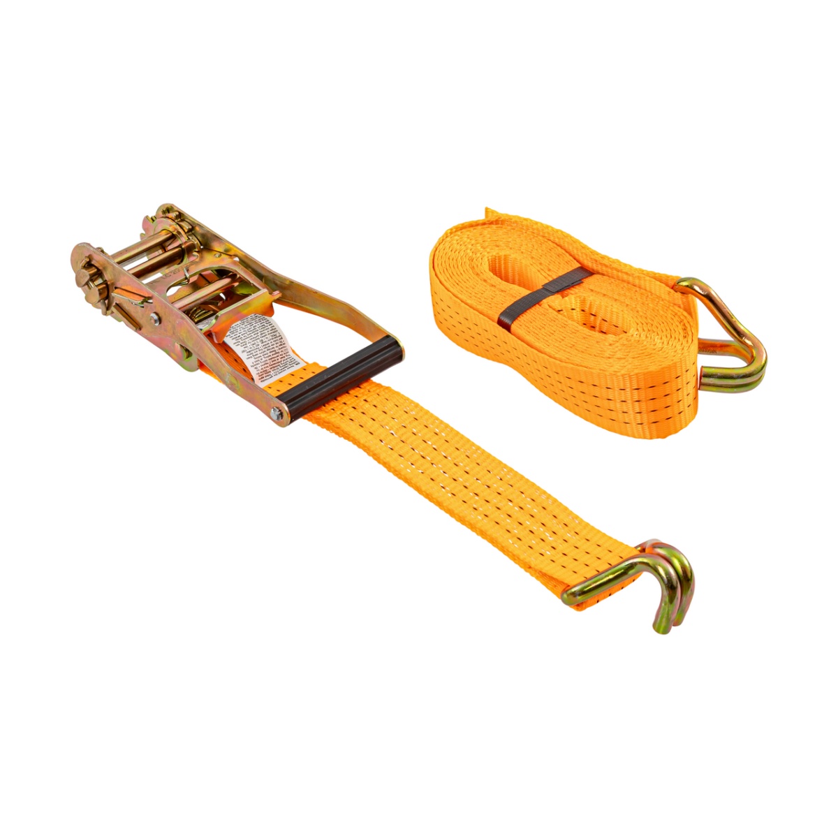 Chingă de ancoraj cu clichet, portocaliu, 4000 kg, 50 mm × 6 m