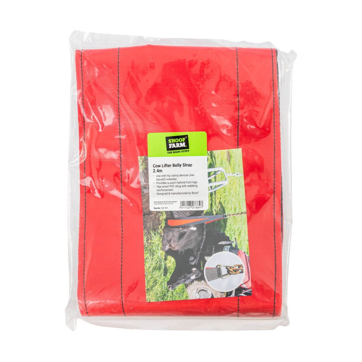 Curea de ridicare pentru bovine, 20 × 240 cm