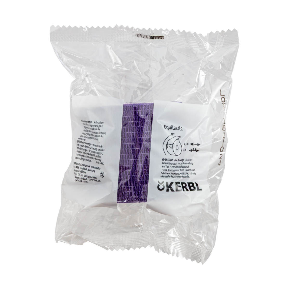 Bandaj pentru copite, Equilastic, violet, 450 × 5 cm