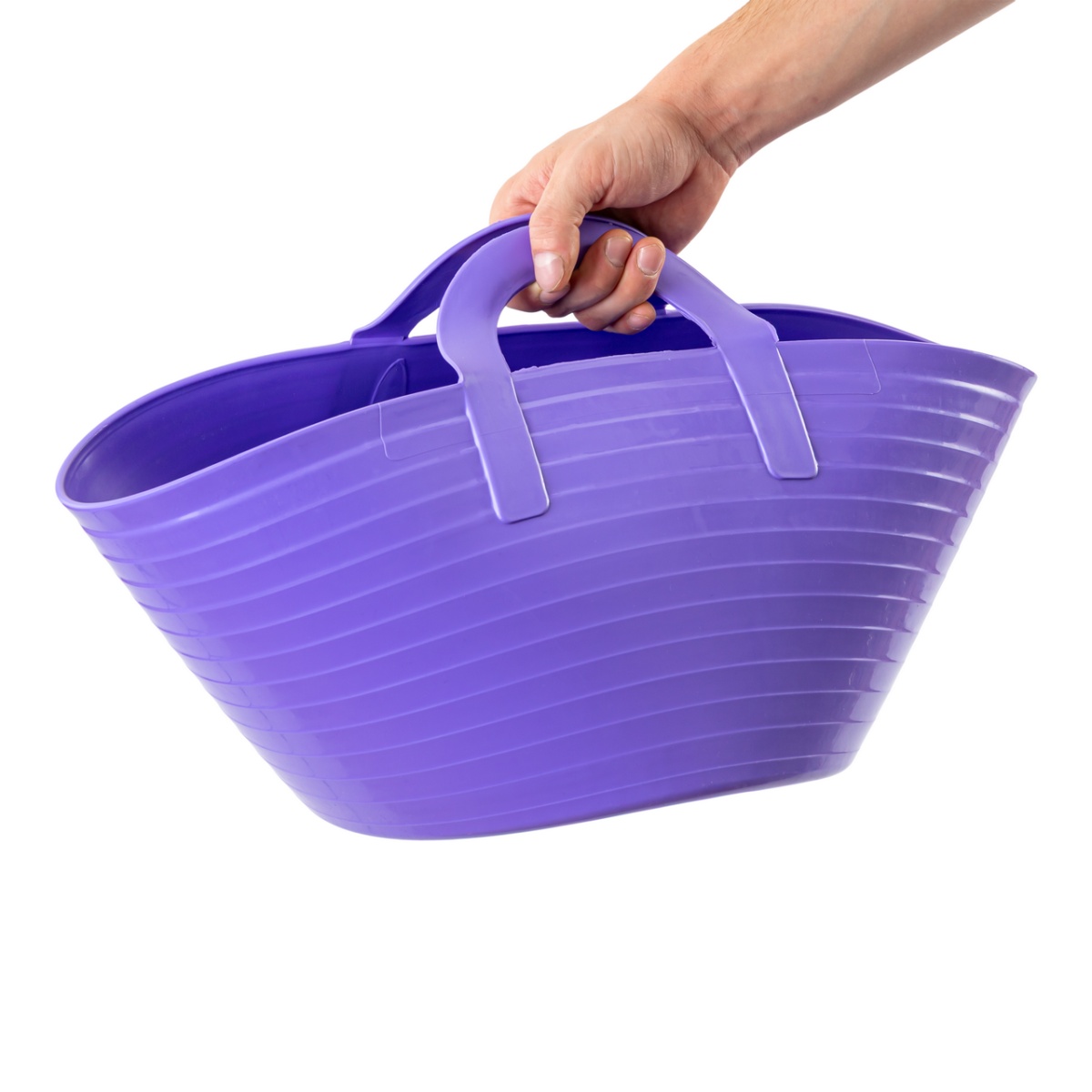 Găleată flexibilă, plastic, Flexbag, mov, 12 litri