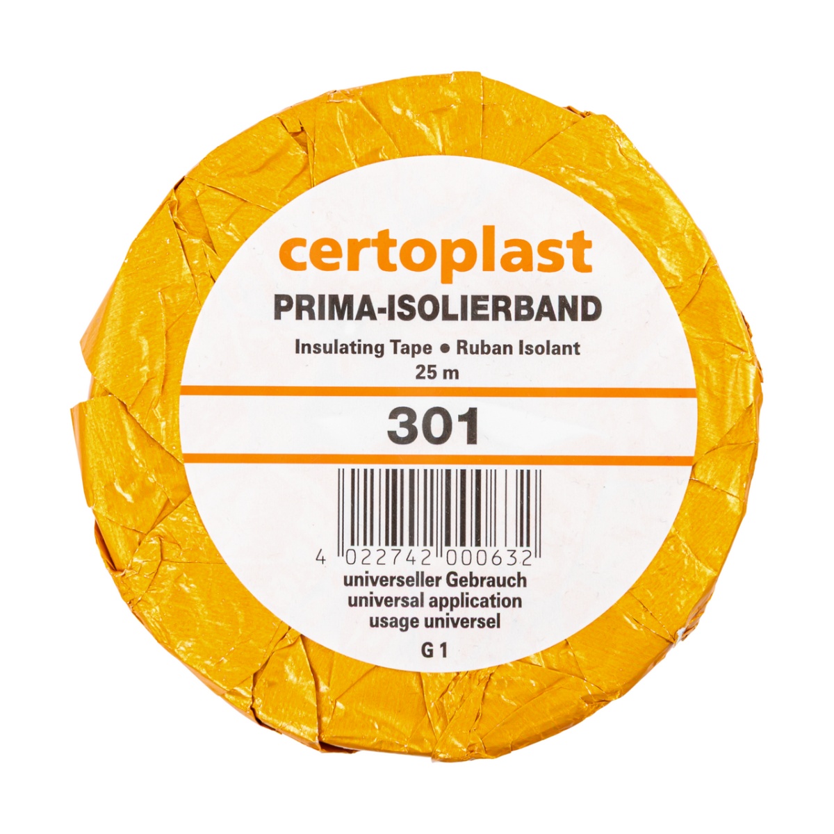 Bandă argintiu pentru copite, Certoplast, 45 mm × 25 m