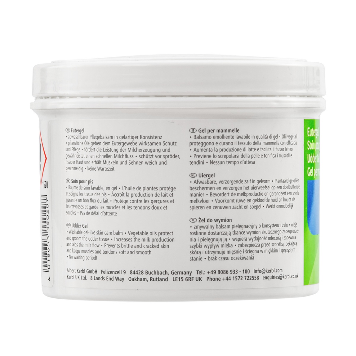 Gel pentru uger, verde, 500 ml