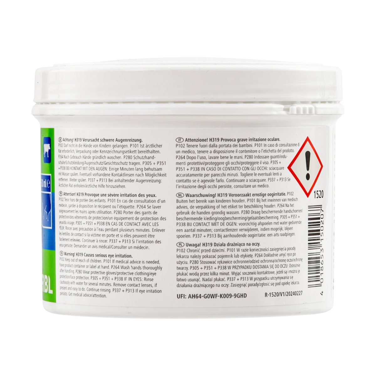 Gel pentru uger, verde, 500 ml