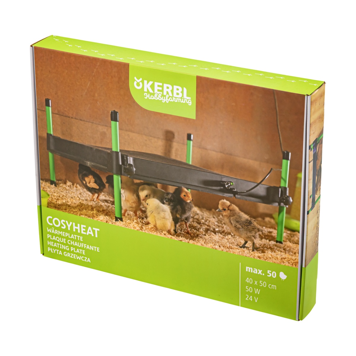 Placă de încălzire pentru pui, CosyHeat, 40 × 50 cm