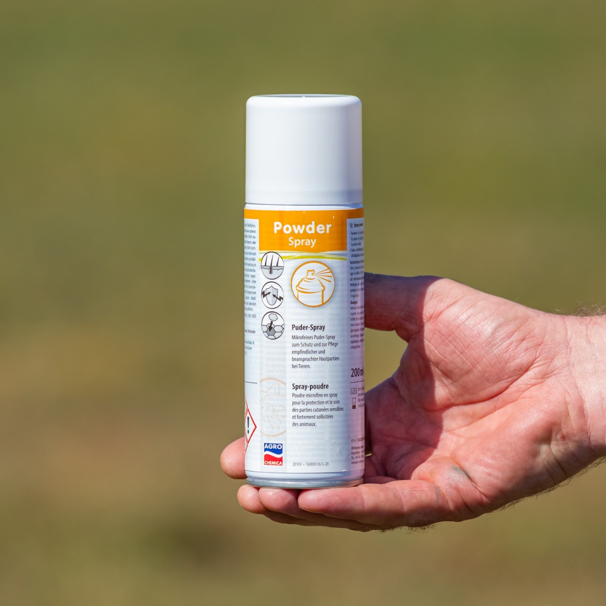 Spray Powder - protecție și îngrijire pentru pielea sensibilă a animalelor, 200 ml