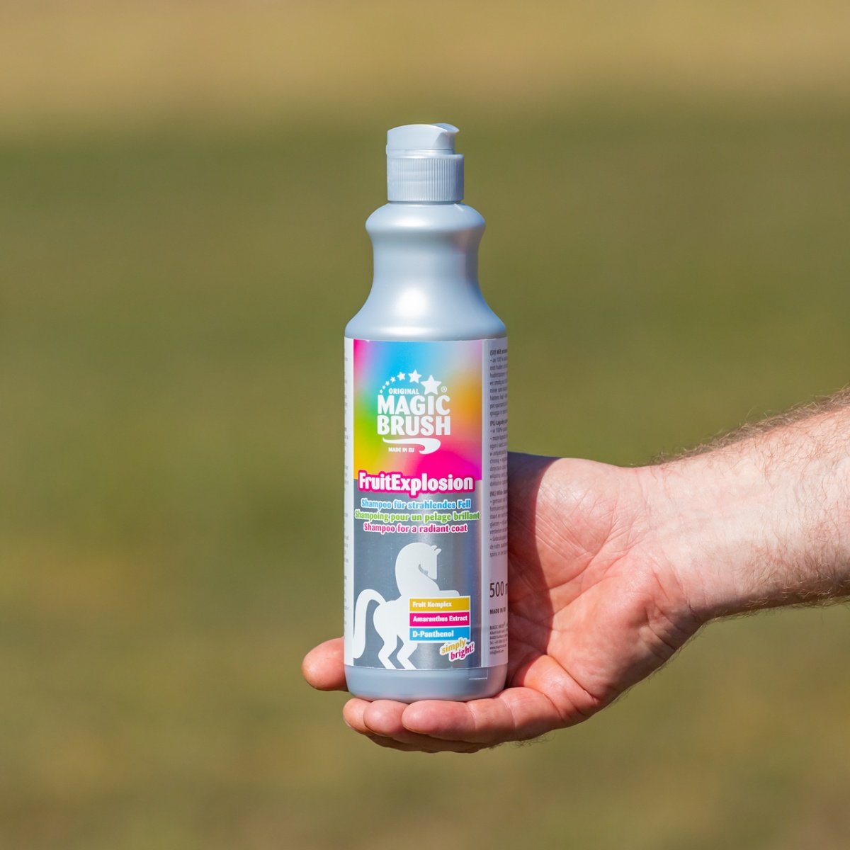 Șampon pentru cai, aromă FruitExplosion, MagicBrush, 500 ml