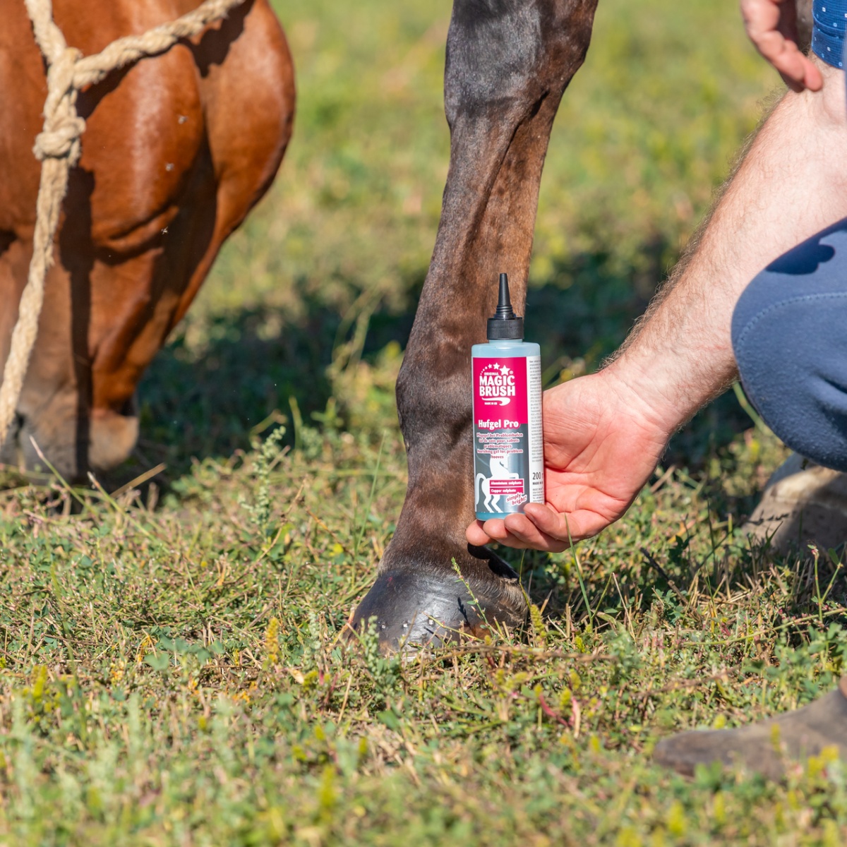 Gel pentru copite cai, MagicBrush, 200 ml