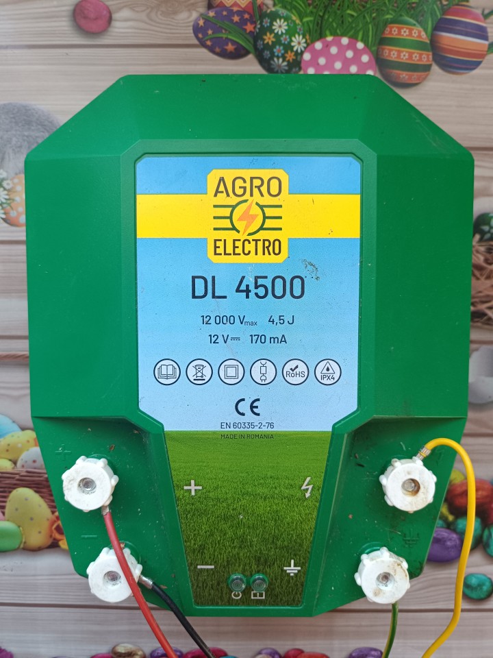 Recenzie produs - Aparat gard electric DL 4500, 12 V, 4,5 Joule - agroelectro.ro