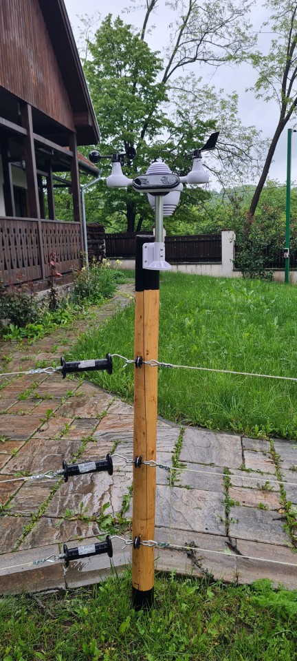 Recenzie produs - Stație meteo digitală 7 în 1, cu conectivitate WiFi și aplicație mobilă - agroelectro.ro