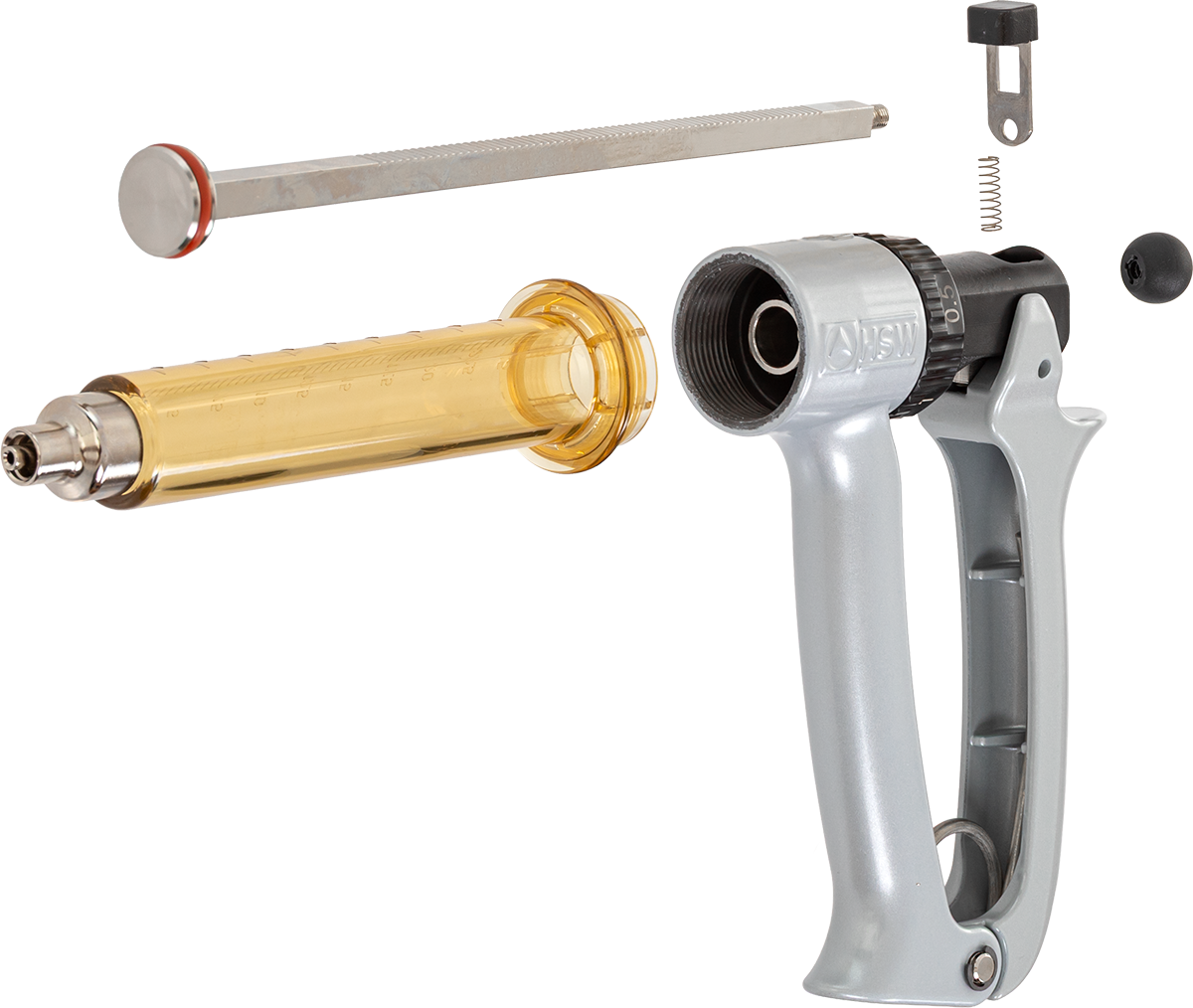 Componentele seringii HSW Multi-Matic, 25 ml