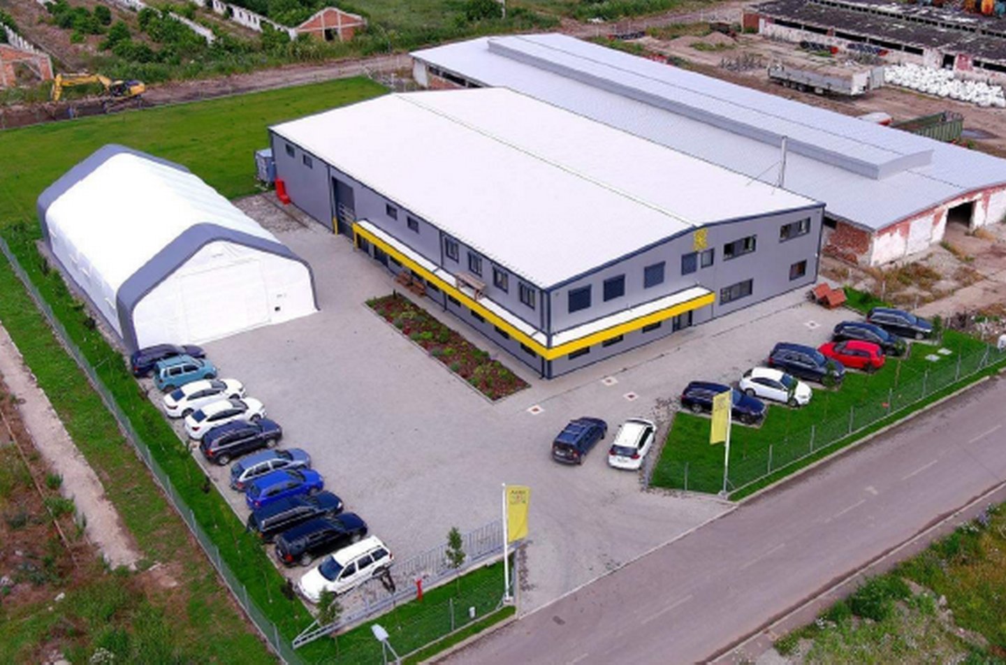 Sediul Agro Electro în 2022, în parcul industrial din Sfântu Gheorghe