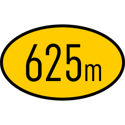 625m