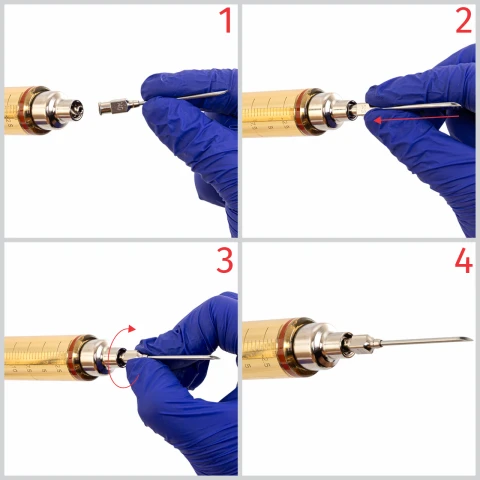 Seringă automată HSW Multi-Matic, Luer Lock, 0,5-2,5 ml, 25 ml