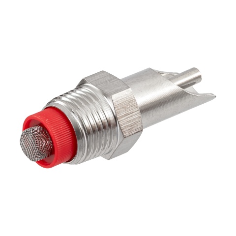 Suzetă cu filet 1/2", pentru purcei, cu niplu 3/8"