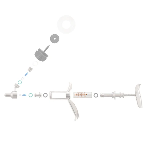 Cilindru de schimb pentru seringa automată HSW Ferro-Matic 0,1–3 ml