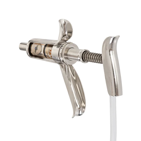 Seringă automată HSW Vet-Matic cu atașament de furtun, Luer Lock, 5 ml