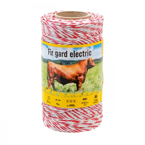 Fir gard electric - 250 m - 95 kg - 0,5 Ω/m<br/>55 Lei<br><small>0298</small>