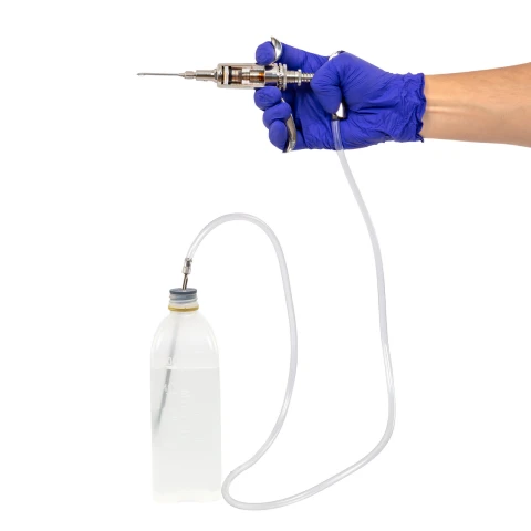Seringă automată HSW Vet-Matic cu atașament de furtun, Luer Lock, 5 ml