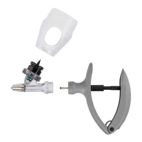 Seringă automată HSW ECO-Matic cu atașament de sticlă, Luer Lock, 0,1-0,3 ml