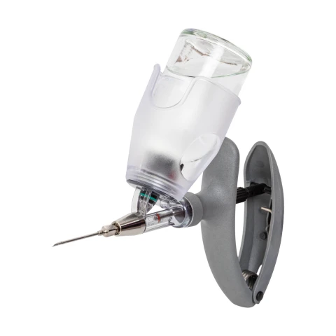 Seringă automată HSW ECO-Matic cu atașament de sticlă, Luer Lock, 0,1-0,3 ml