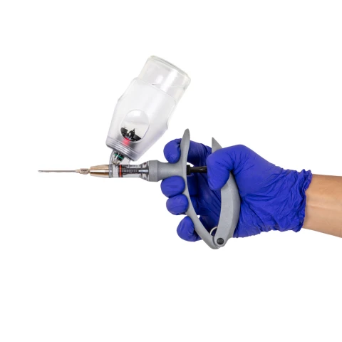 Seringă automată HSW ECO-Matic cu atașament de sticlă, Luer Lock, 0,2-2 ml