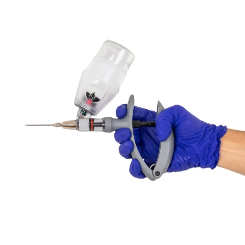 Seringă automată HSW ECO-Matic cu atașament de sticlă, Luer Lock, 0,5-5 ml