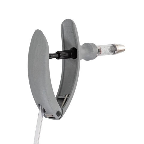 Seringă automată HSW ECO-Matic cu atașament de furtun, Luer Lock, 0,2-2 ml