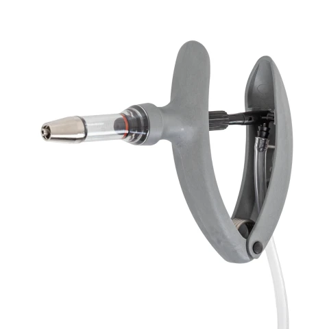 Seringă automată HSW ECO-Matic cu atașament de furtun, Luer Lock, 0,2-2 ml