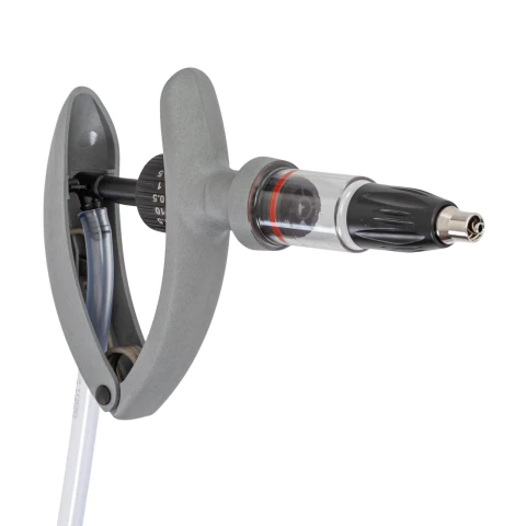 Seringă automată HSW ECO-Matic cu atașament de furtun, Luer Lock, 0,5-10 ml