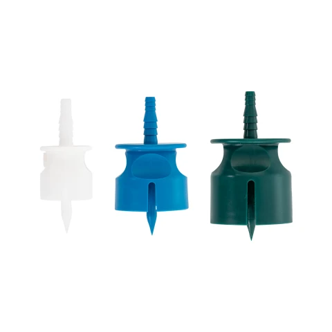 Set capace-adaptoare pentru flacoane, pentru seringi automate cu furtun