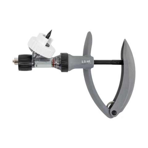 Seringă automată HSW ECO-Matic Twin cu atașament de furtun, Luer Lock, 2-2 ml