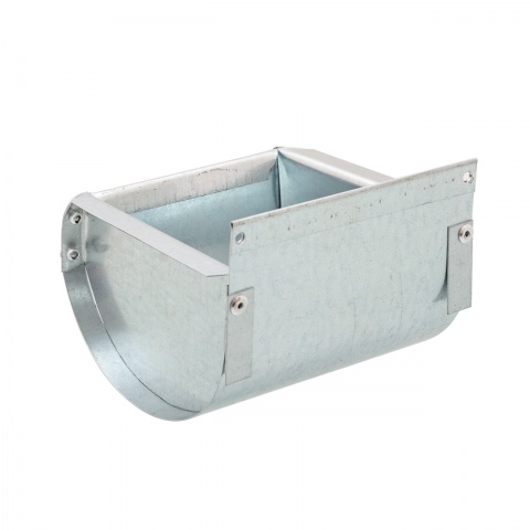 Hrănitoare metalică pentru rozătoare, 12 cm