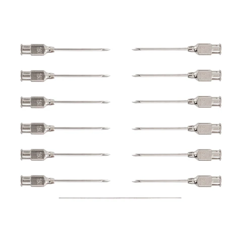 Canule HSW-ECO pentru seringi automate, Luer Lock, 1,6 × 30 mm, 12 buc.