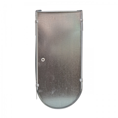 Hrănitoare metalică pentru iepuri, 18 cm