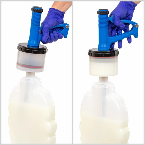 Dozator oral pentru animale, tip Drencher, 500 ml