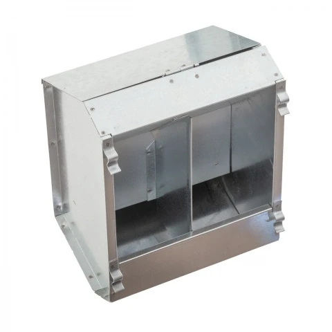 Hrănitoare metalică pentru iepuri, 3 litri