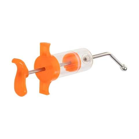 Seringă dozatoare pentru administrare orală, cu canulă curbată, 50 ml
