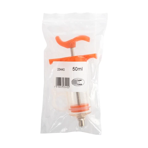 Seringă veterinară, 50 ml, Luer Lock