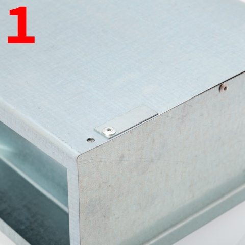 Hrănitoare metalică pentru iepuri, 18 cm