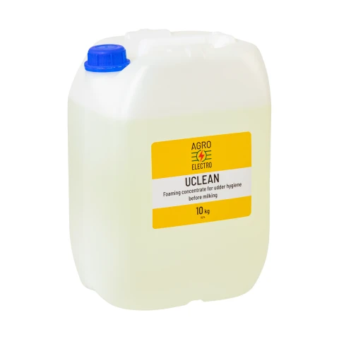 Concentrat spumant pentru igiena ugerului înainte de muls, UCLEAN, 10 kg :: 10 kg