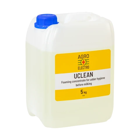 Concentrat spumant pentru igiena ugerului înainte de muls, UCLEAN, 5 kg :: 5 kg