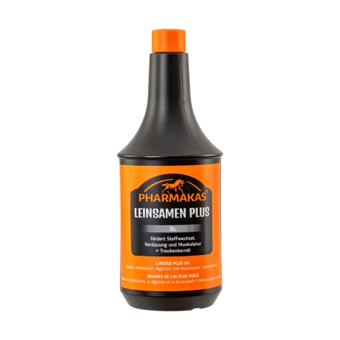 Ulei de semințe de in pentru cai, Pharmakas, 1000 ml