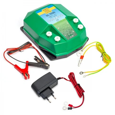 Aparat gard electric DL 7200, 7,2 Joule, cu adaptor de rețea 230/12 V