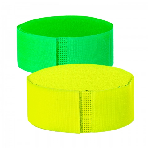 Set brățări de marcaj detașabile pentru vaci, verde + galben,  10 buc.