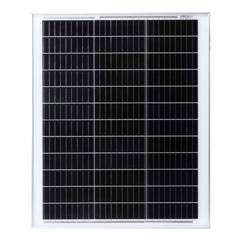 Panou solar monocristalin 50 W, cu regulator de încărcare