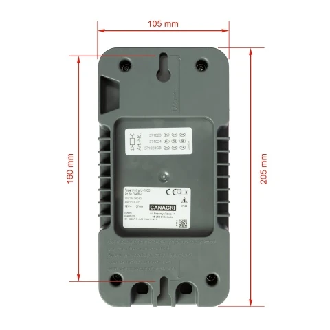 Aparat UNITRA U-1000 cu adaptor de rețea
